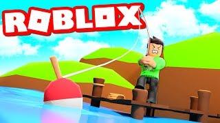 FÅNGAR FISK I ROBLOX FISHING SIMULATOR