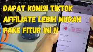 TINGGAL SHARE LINK DAPET UANG‼️FITUR SHARE LINK TIKTOK AFFILIATE INJ GUNA BANGET ‼️