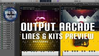 Output Arcade Lines & Kits Previews Logic Pro X