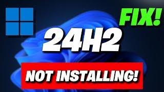 Windows 11 Version 24H2 Failed to Install | Not Installing | KB5043178 Cumulative Update Error FIX