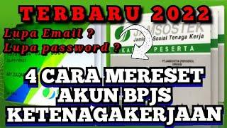 Cara Mereset Akun BPJS KETENAGAKERJAAN || Lupa Email dan Sandi akun JMO BP jamsostek