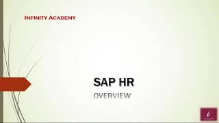 Introduction to SAP HR, SAP HCM