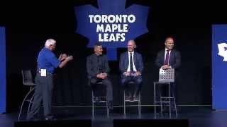 Mats Sundin, Borje Salming and Tie Domi - September 12, 2015