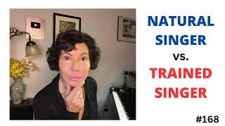 NATURAL SINGER vs. TRAINED SINGER - Does it matter? Are voice lessons worth it? #singinglessons