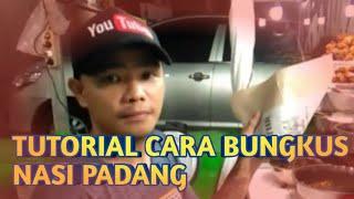 #TUTORIAL CARA BUNGKUS NASI PADANG CEPAT DAN RAPI