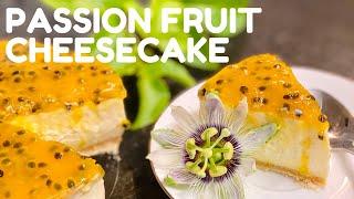 Passion Fruit Cheesecake without cheese I No Cheese I No Bake | No Eggs | Easy & Quick