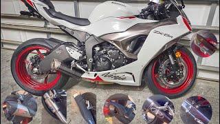 2024 KAWASAKI NINJA ZX-6R Exhaust Sound Compilation | Which One Sounds The Best?