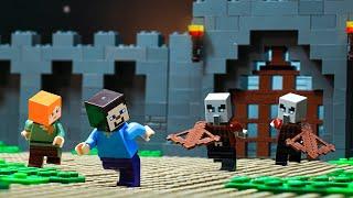 How Steve ESCAPED the Worst PRISON in Minecraft - LEGO Minecraft Animation