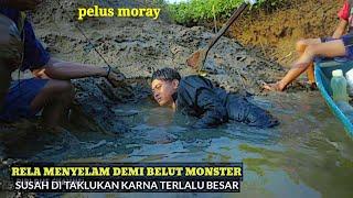 MANCING BELUT LAUT PELUS MORAY TERBESAR DI DUNIA,SAMPAI HARUS NYELAM KEDALAM LUBANG|riri dj channel