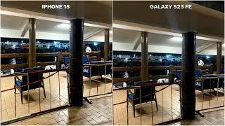 Samsung Galaxy S23 FE VS iPhone 15 | Camera Test