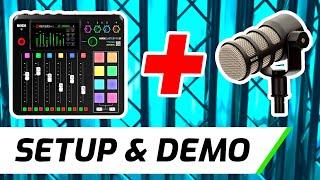 Rodecaster Pro 2 & Rode Podmic | Setup & Demo