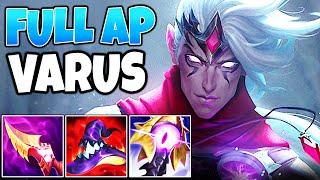 FULL AP VARUS IS THE ULTIMATE TANK DESTROYER (MELT HEALTH BARS EASILY) - League of Legends