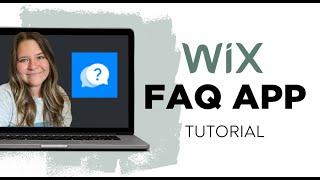 Add FAQ Section in Wix with Wix FAQ App