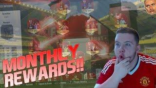 FIFA 17 MONTHLY REWARDS!! ELITE MONTHLY REWARD PACKS!!