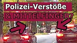 Was passiert hier mit dem Streifenwagen? Bitte erklärt es mir! Deutschland, deine Dashcams