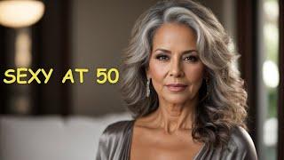 Natural 50-Year-Old Woman || Natural older Woman over 50