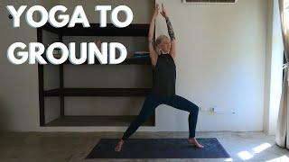 10 Minute Yoga Stretch & Flow | Ground the Body, Wake Up the Feet & Stretch the Whole \body  ️