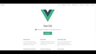 Install Vue CLI