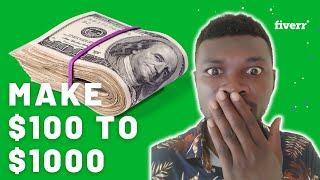 Tips on How to Make $100 to $1000 on Fiverr | Online Money