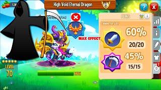 MAX DAMAGE PERK AND MAX REAPER PERK | DESTROYER HIGH VOID ETERNAL | DRAGON CITY