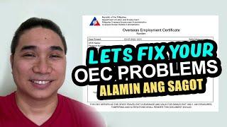 MGA SAGOT SA OEC PROBLEMS NG OFW | OEC Online Appointment 2024