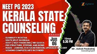 Kerala State PG Counseling | NEET PG 2023 #zynerd