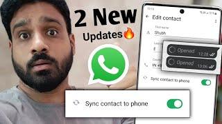 2 Whatsapp new updates | Whatsapp new feature  View once in linked device | Whatsapp update 