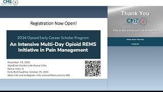 Revolutionizing Pain Care: Applying the Latest Updates in Opioid REMS Education to Your Practice