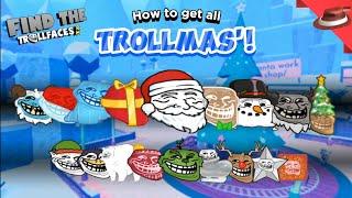 How to get All Trollmas' Trollfaces! (cheese way) | Find the Trollfaces Re-memed