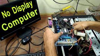 How to repair No Display Computer || Bios Problem || No Display Motherboard | No Signal by PK Expert