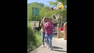 Prank-Patung Part 2... Funny reaction statue prank #shorts