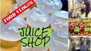 FOOD VLOG#6 JUICE SHOP | KODAMBAKKAM | CHENNAI