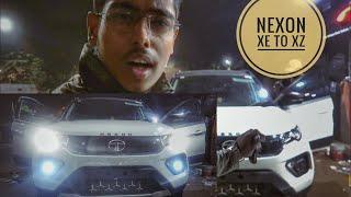 Tata Nexon Bs6 XE Converted Into XZ Variant in ₹80k || Nexon Modification|| DipAngama