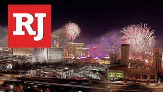 Las Vegas Strip celebrates 4th of July with fireworks