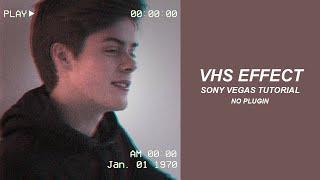 EFECTO VHS Sony Vegas Tutorial