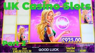 UK Casino Slots Pt 2/2: Max Bet Bonus on Prosperity Link, Book of Ra, Lucky Lady, Dolphins Pearl etc