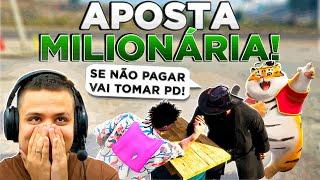 PAULINHO FEZ APOSTA DE R$1.000.000,00 no GTA RP  (Modder Clips)