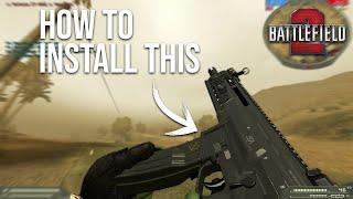 Battlefield 2 Tutorial How to Install New Weapons 2nd Method