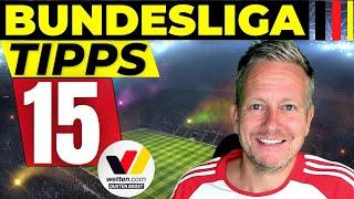 Bundesliga Tipps #15 ️ Vorhersage, Prognose & Wetten zum 15. Spieltag 2024/2025