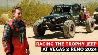 RACING THE TROPHY JEEP AT THE 2024 VEGAS 2 RENO | CASEY CURRIE VLOG