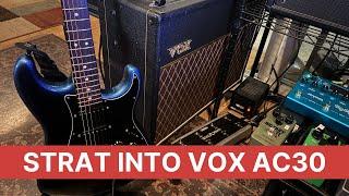 Fender Strat Into Vox AC30 CC2