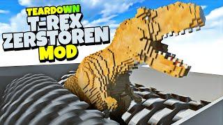 15 WEGE einen T-REX zu ZERSTÖREN?! - Teardown Mods