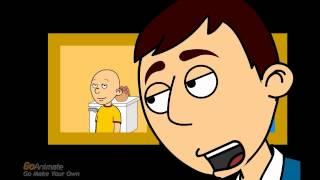 Caillou Does ooVoo And Gets Grounded