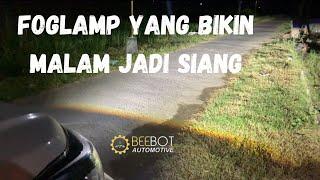 Review foglamp BEEBOT FP55 Terang banget ada demonya