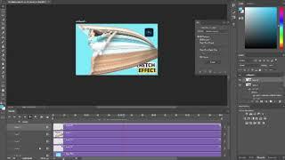 Animation in Photoshop cc Tutorial how to rotate and transform an object in photoshop animation GIF