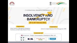 Workshop on Data Driven Insolvency Research by IBBI Data bank in IBBI – about, access and research