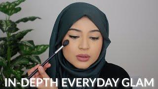 IN-DEPTH EVERYDAY GLAM MAKEUP TUTORIAL | MAKEUP TUTORIAL FOR BEGINNERS | NADIFA KARIN