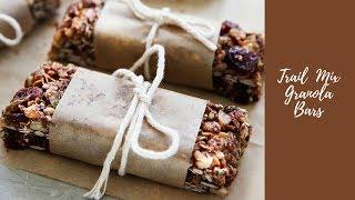 Trail Mix Granola Bars - Lexi's Clean Kitchen