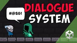 Make a Dialogue System (that types letter-by-letter with NO line overflow) | Unity Tutorial