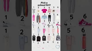 choose a school outfit!! 🩷